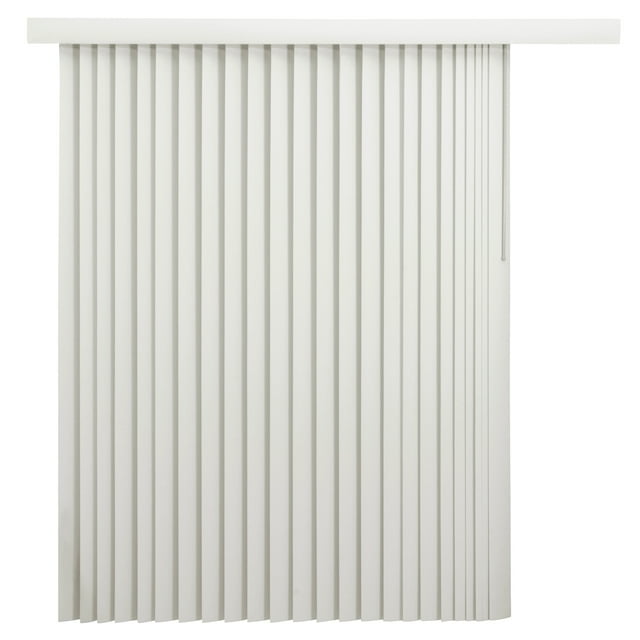 Mainstays RoomDarkening Vertical Blinds with Embossed Leaf Pattern