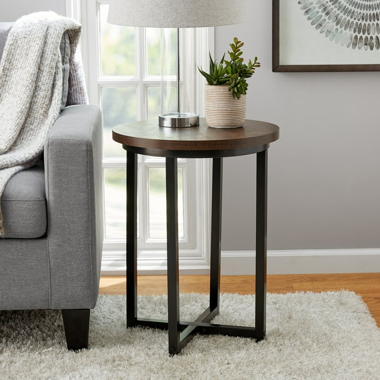 Mainstays round accent table online