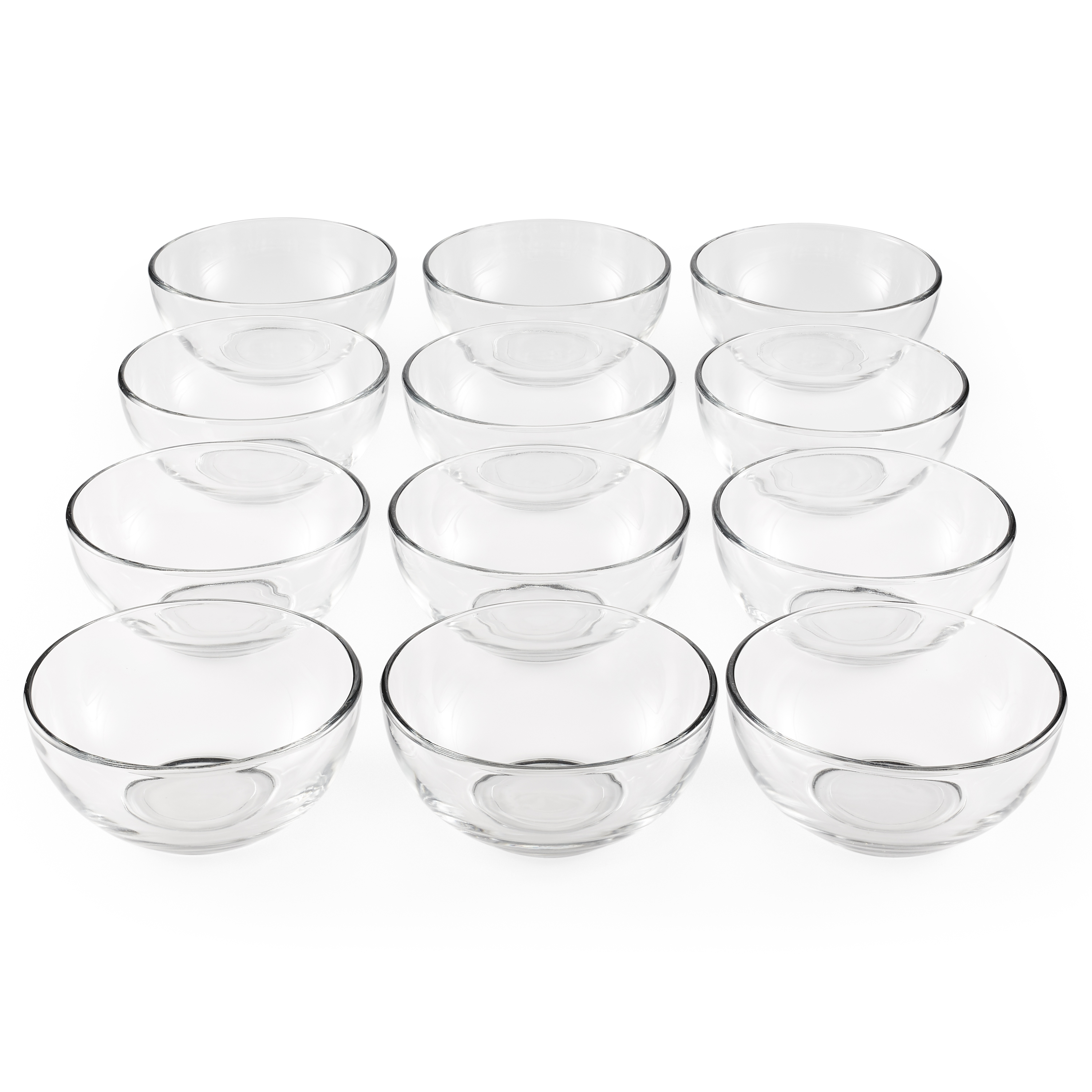 Mainstays Round Glass Bowls Catering Pack, Set of 12 - image 1 of 10