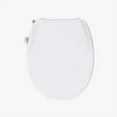 thumbnail image 1 of Mainstays Round Non-Electric Bidet Toilet Seat with Dual Self-Cleaning Nozzles, Daisy White, 1 of 9