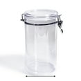 thumbnail image 1 of Mainstays Round Plastic Food Storage Canister - Large -  5.12” W x 6.5” D x 8.7” H, 1 of 5