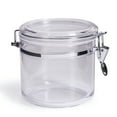 thumbnail image 1 of Mainstays Round Plastic Food Storage Canister - Small - 5.12” W x 6.5” D x 5.” H ​, 1 of 5