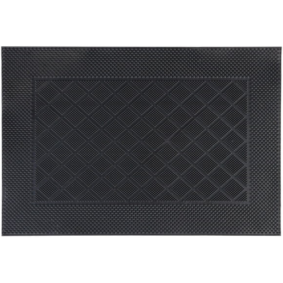 Mainstays Flexible Rubber Pin Doormat for Entryways