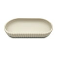 thumbnail image 1 of Mainstays Rubberized Plastic Ribbed Accessory Tray, Beige, 1 of 7
