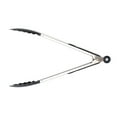 thumbnail interactive-video image 1 of Mainstays 13 Inch Rust Resistant Nylon End Stainless Steel Dripless Kitchen Tongs, 1 of 11