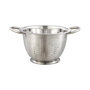 Mainstays SS 3QT Multi-Use Colander for Straining, Draining & Rinsing Pasta, Fruits or Vegetables