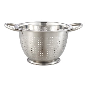 Mainstays Stainless Steel Colander, 5 qt, 10 in