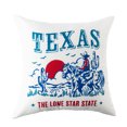 thumbnail image 1 of Mainstays SW Lonestar Reversible Outdoor Throw Pillow 16 Inch Multicolour Novelty, 1 of 6