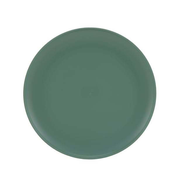 Mainstays - Sage Round Plastic Plate, 10.5 inch - Walmart.com