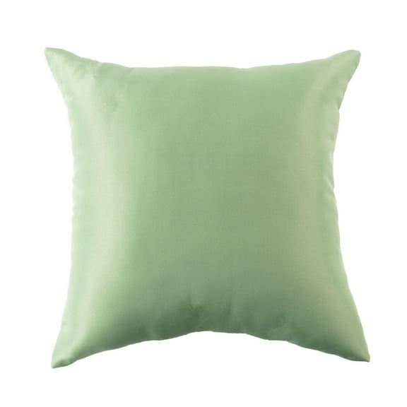 Mainstays Sage Solid Reversible Outdoor Throw Pillow 16 Inch Sage