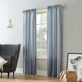 thumbnail image 1 of Mainstays Sailcloth Rod Pocket Curtain Panel, Set of 2, 1 of 3