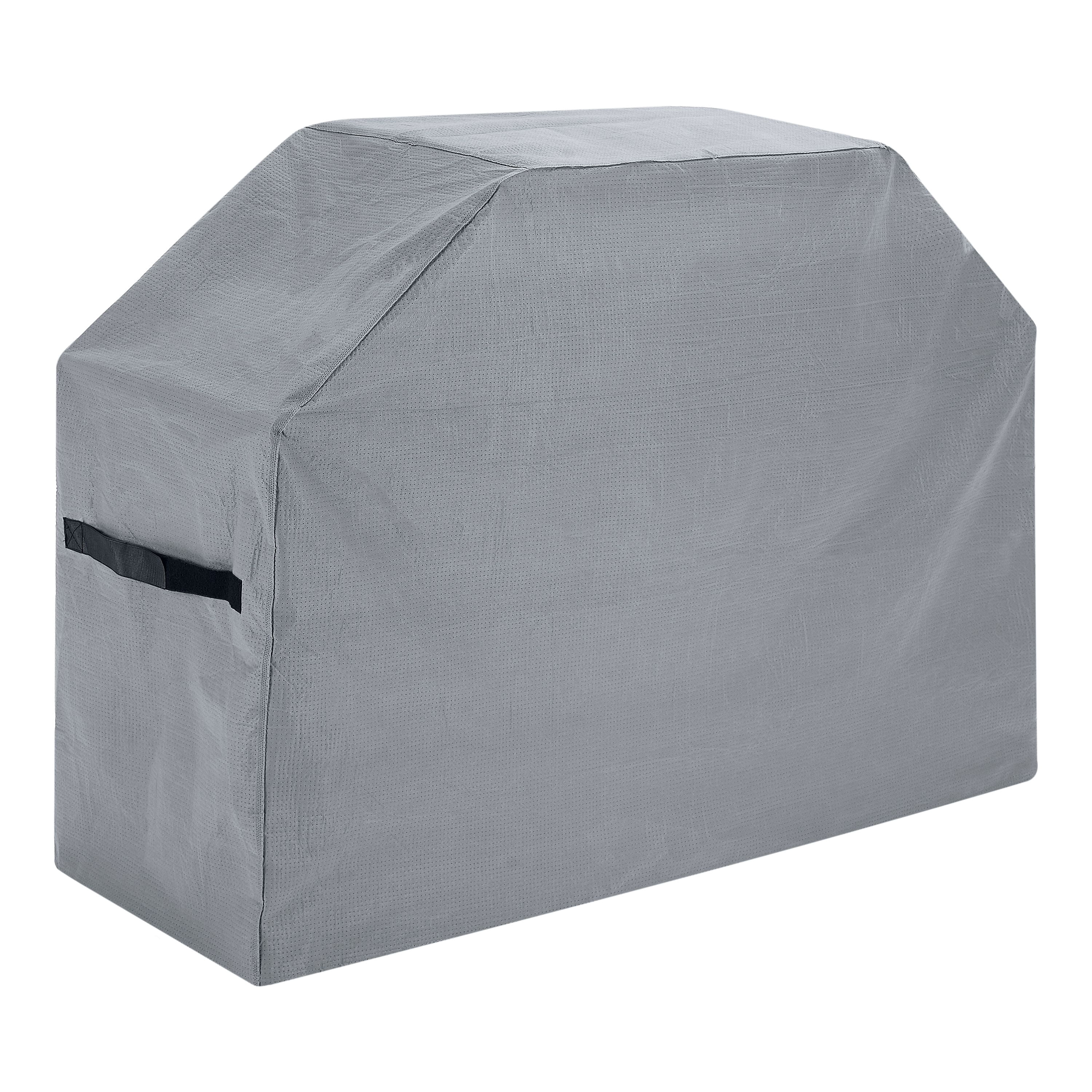 Mainstays Sandell 29 Inch L x 30 Inch W x 36 Inch H Patio Lounge Chair Cover in Gray, Small