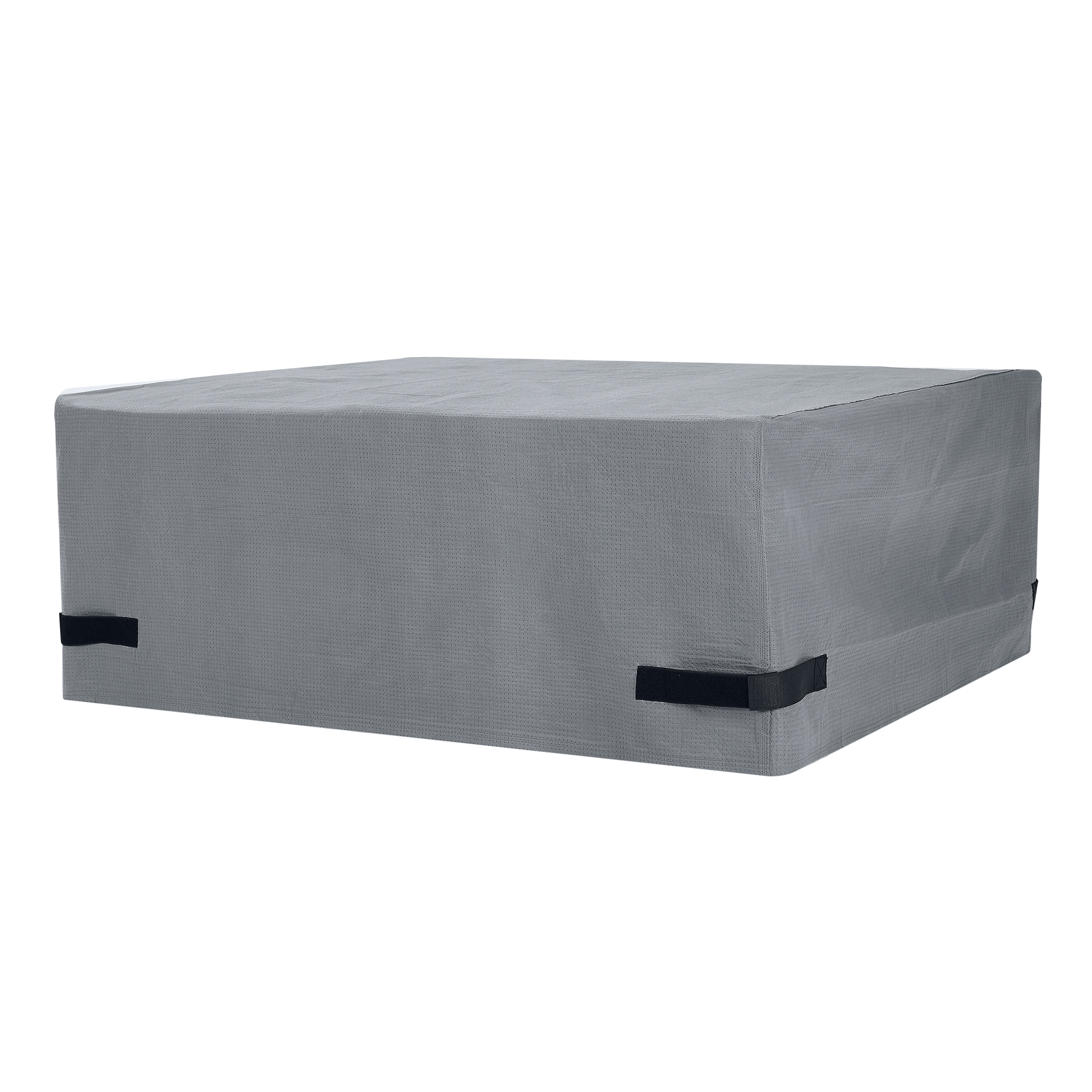Mainstays Sandell 40 Inch Square Outdoor Fire Pit Table Cover in Gray - image 1 of 2