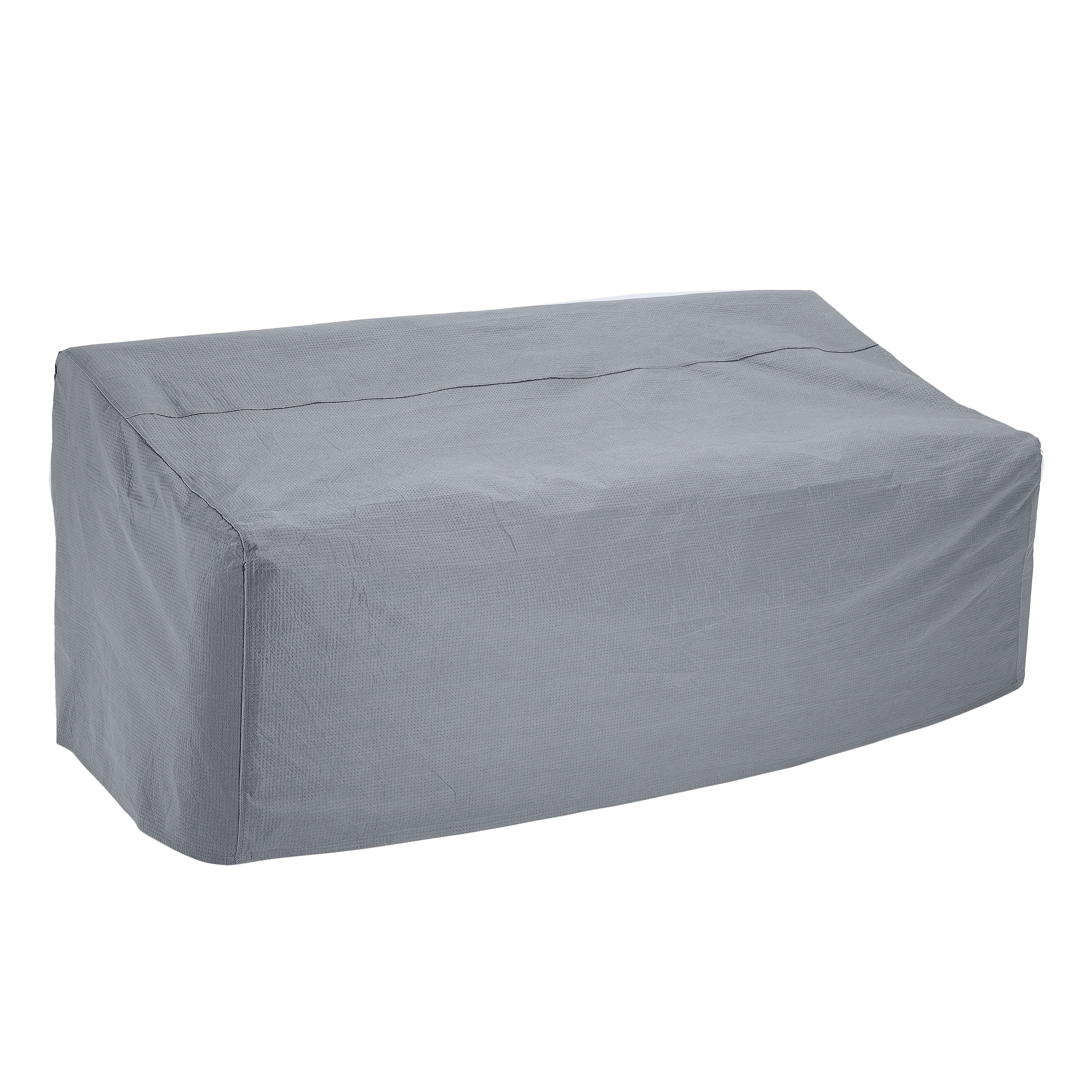 Mainstays Sandell 58 inch Outdoor Loveseat Cover in Gray