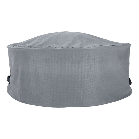 Mainstays Sandell 76 Inch Patio Loveseat Cover in Gray, Medium