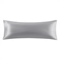 thumbnail image 1 of Mainstays Satin Body Pillowcase - Silver Grey - Frizz Control & Cooling Comfort - 1 Pack, 1 of 9