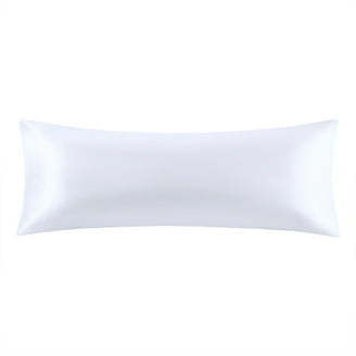 Mainstays Satin Pillowcase – Standard – Pure White – Frizz Control