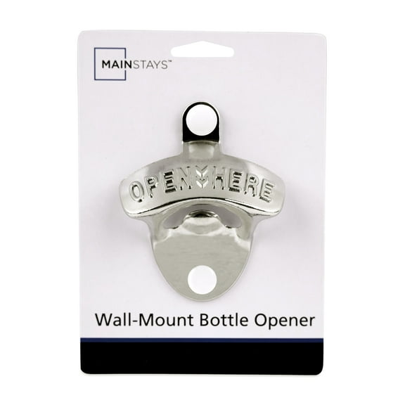 Mainstays Satin Nickel Bottle Cap Opener