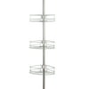 Mainstays  Steel Tension Pole Shower Caddy