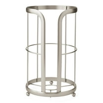 Mainstays Satin Nickel Toilet Paper Reserve Storage