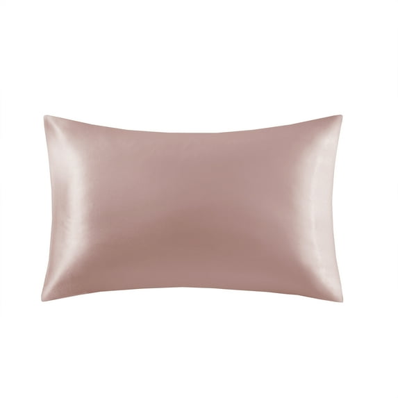Mainstays Satin Pillowcase – Standard – Blush Pink – Frizz Control & Cooling Comfort – 1 Pack