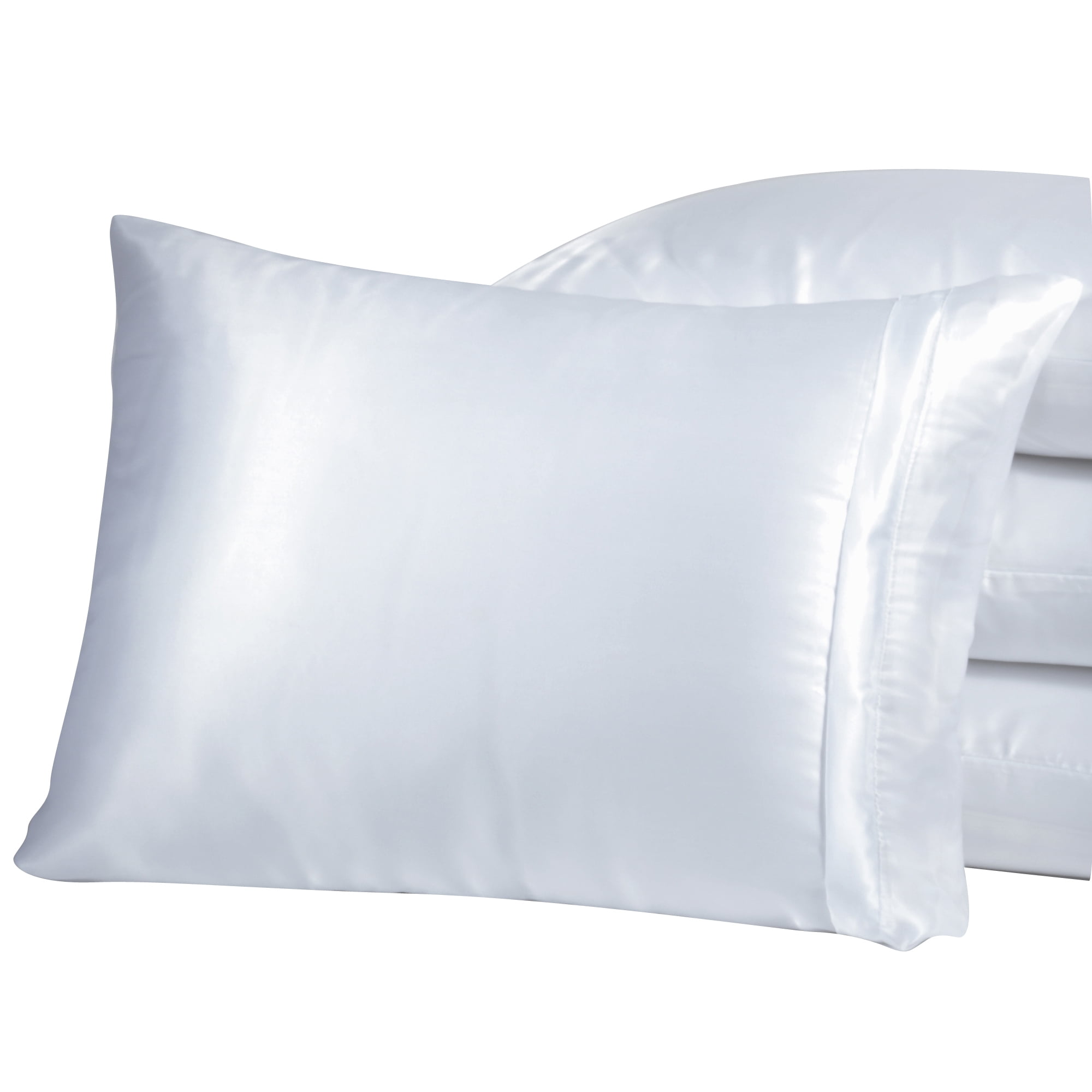 Mainstays Satin Zippered Pillow Protector, 1 Each