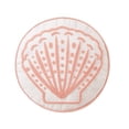 thumbnail image 1 of Mainstays Seashell Decorative Pillow, 16" Round, Ivory, 1 of 6
