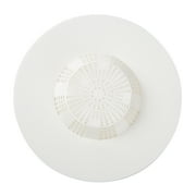 Mainstays Self Sealing Flexible Universal Rubber Hair Catcher White for up to 5" Drain
