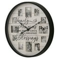 thumbnail interactive-video image 1 of Mainstays Sentiment Photo Frame Wall Clock, Farmhouse-Inspired, 1 of 7