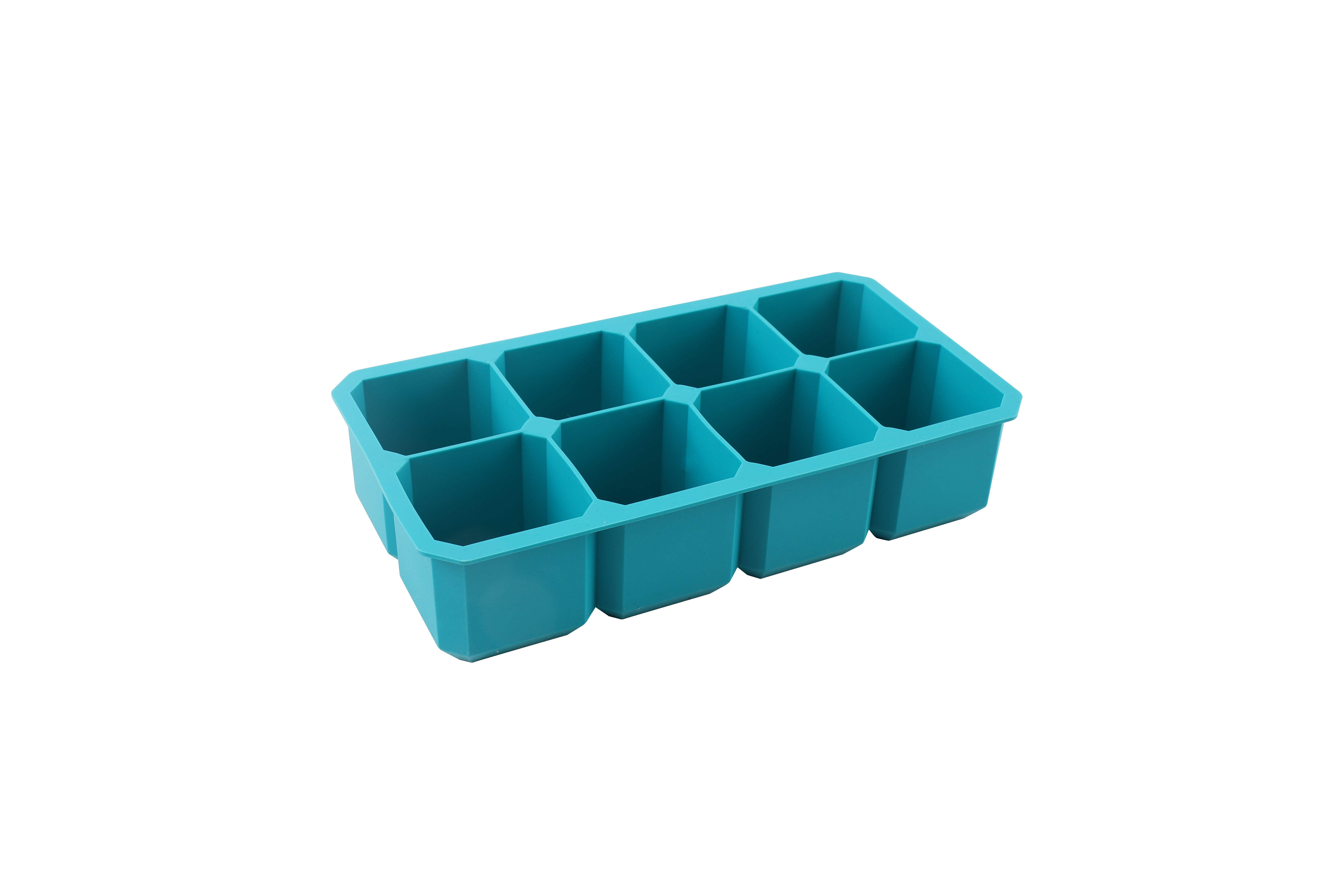 Mainstays Silicone Big Ice Cube Tray, Silicone, Teal 