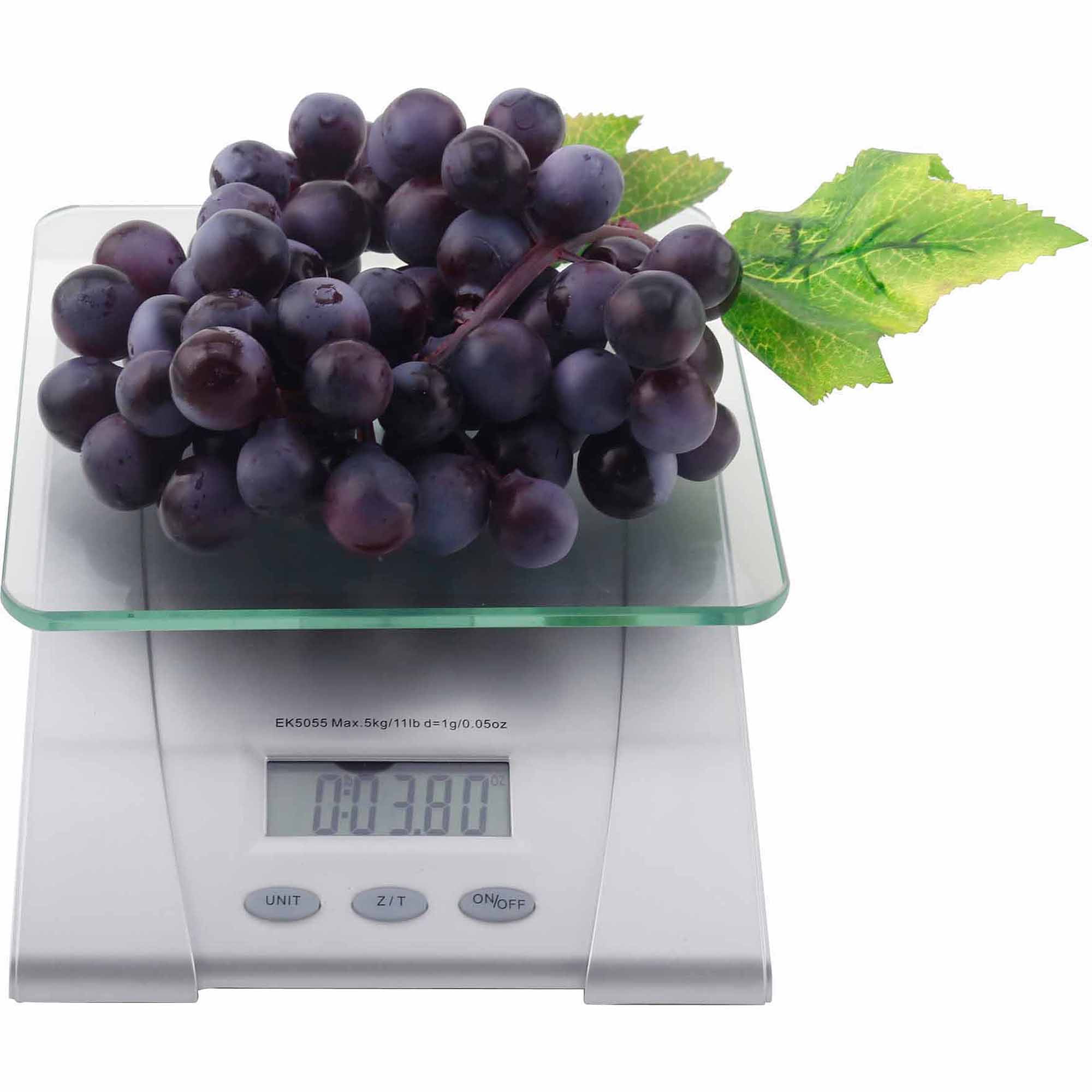 Mainstays Silver Digital Kitchen Scale
