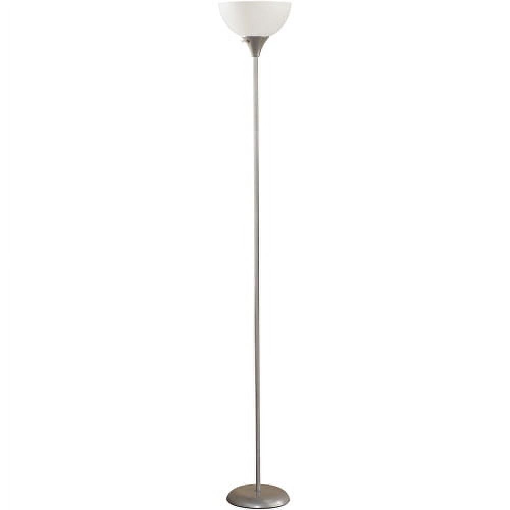 Mainstays Silver Floor Lamp with CFL Bulb, HW-F1171SLV-CA - image 1 of 2
