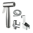 thumbnail image 1 of Mainstays Silver Stainless Steel Handheld Bidet Sprayer Set for Personal Hygiene, 1 of 7