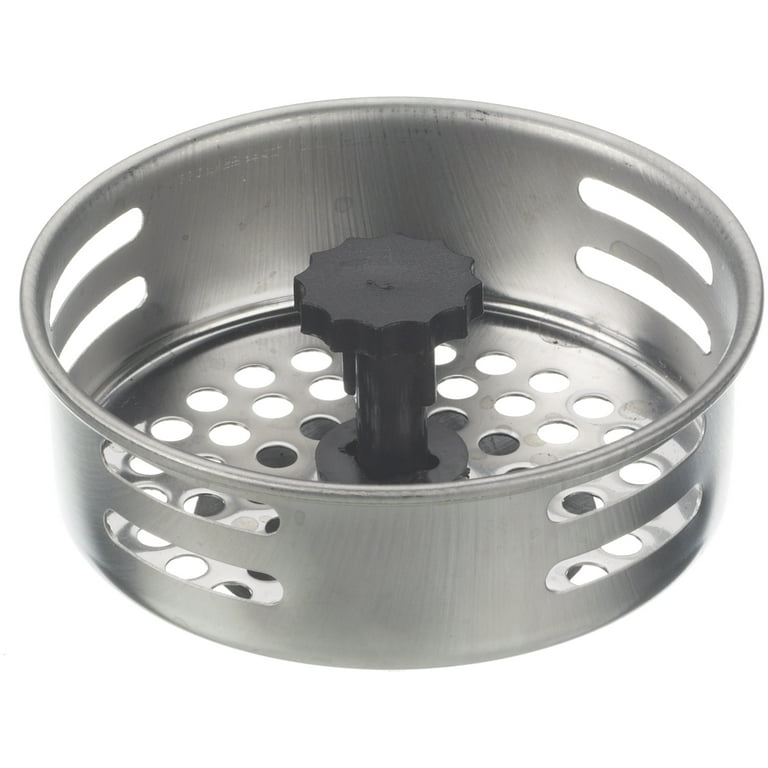 Mainstays Silver Stainless Steel Kitchen Sink Strainer and Drain