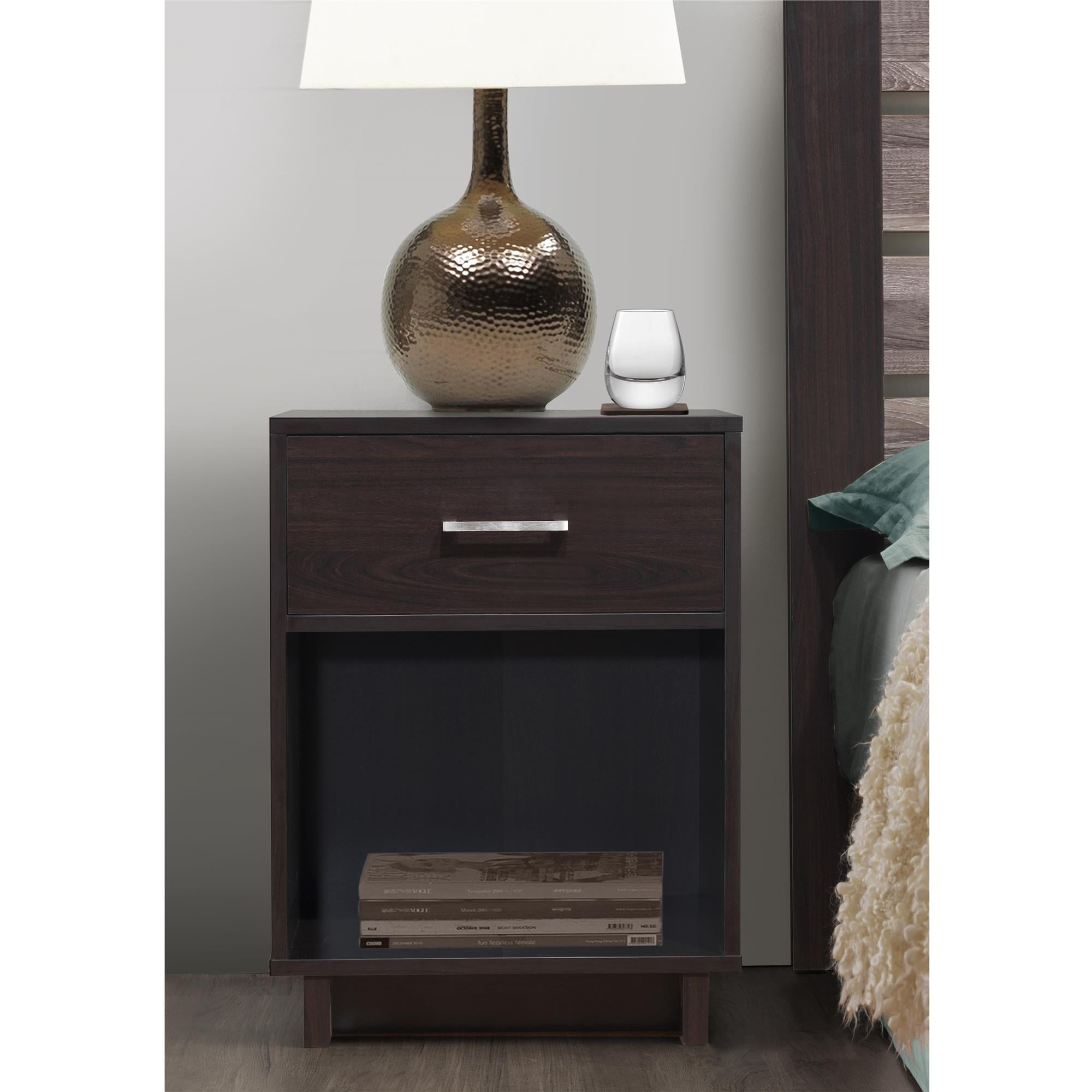 Mainstays Silverton Nightstand, Espresso