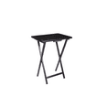 thumbnail image 1 of Mainstays Single Black Tray Table, 1 of 4