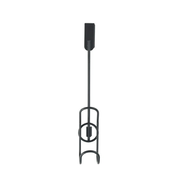Mainstays Single Hook Black Over The Door Holder, 1 Pack