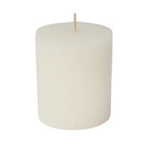 Mainstays Single Wick 2.5" x 2.8" Pillar Candle, Unscented, Ivory