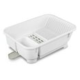 thumbnail image 1 of Mainstays Sink Set, Space-efficient, Self-Draining with Retractable Spout, White, 1 of 14