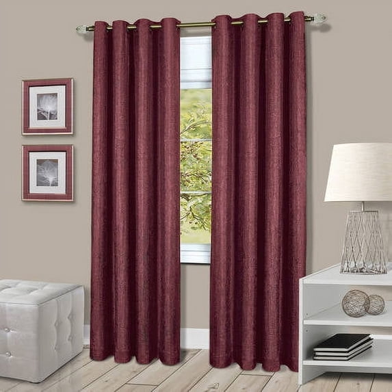 Mainstays Skylar Lined Grommet Window Curtain Panel