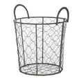 thumbnail image 1 of Mainstays Small Brown Chicken Wire Storage Basket with Handles, 1 of 9