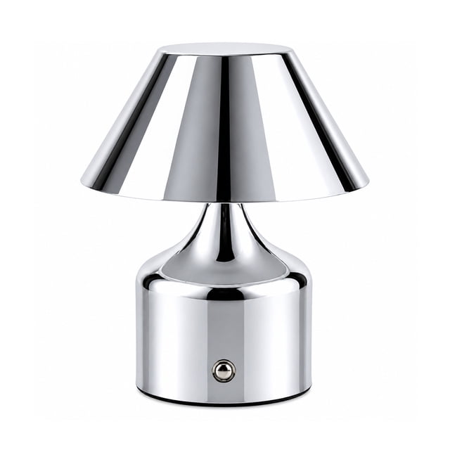 Mainstays Portable Cordless LED Table Lamp with Touch Control, Dimmable ...