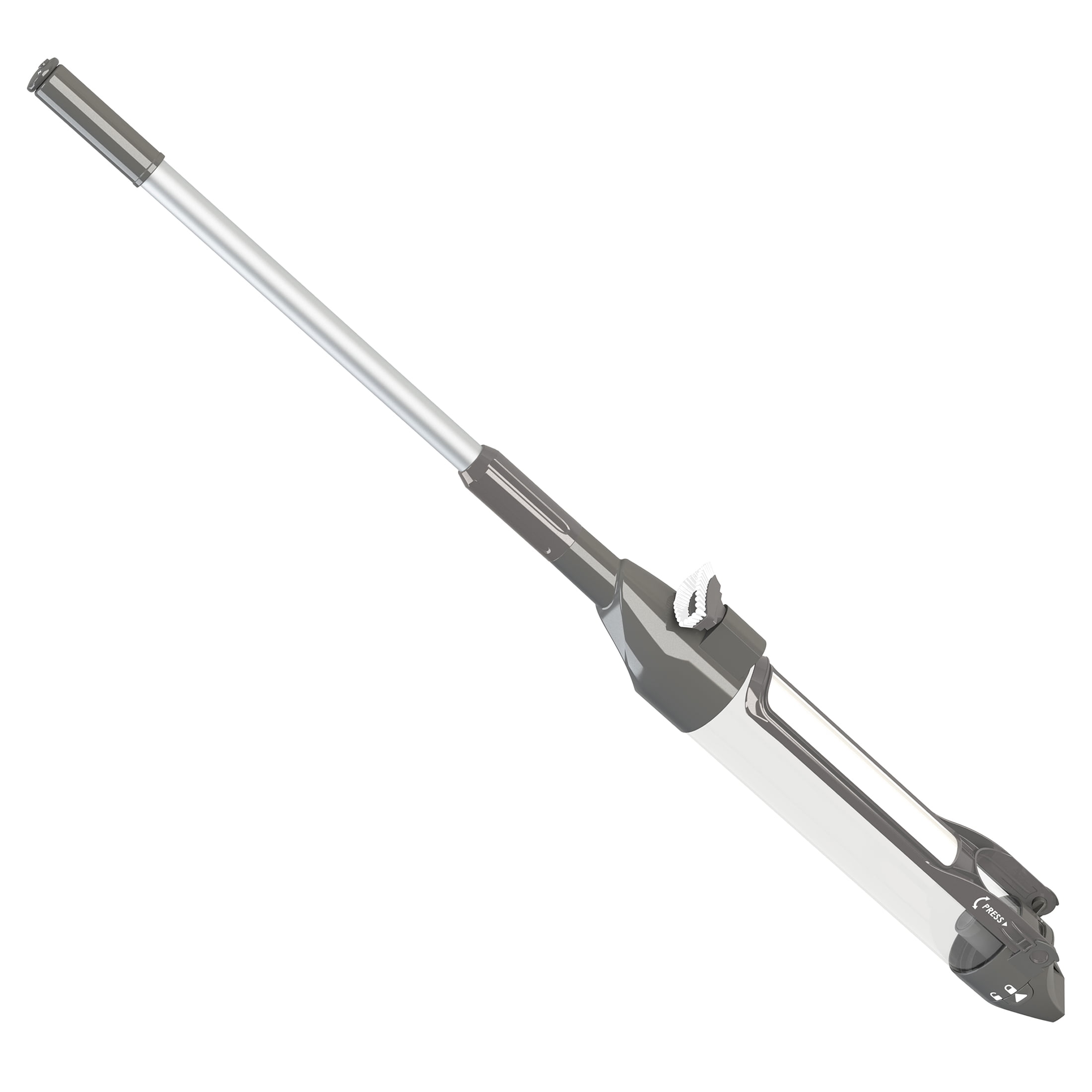 Mainstays Small Pool & Spa Manual Debris Catcher in Plastic & Aluminum - Gray - 1.54 lb
