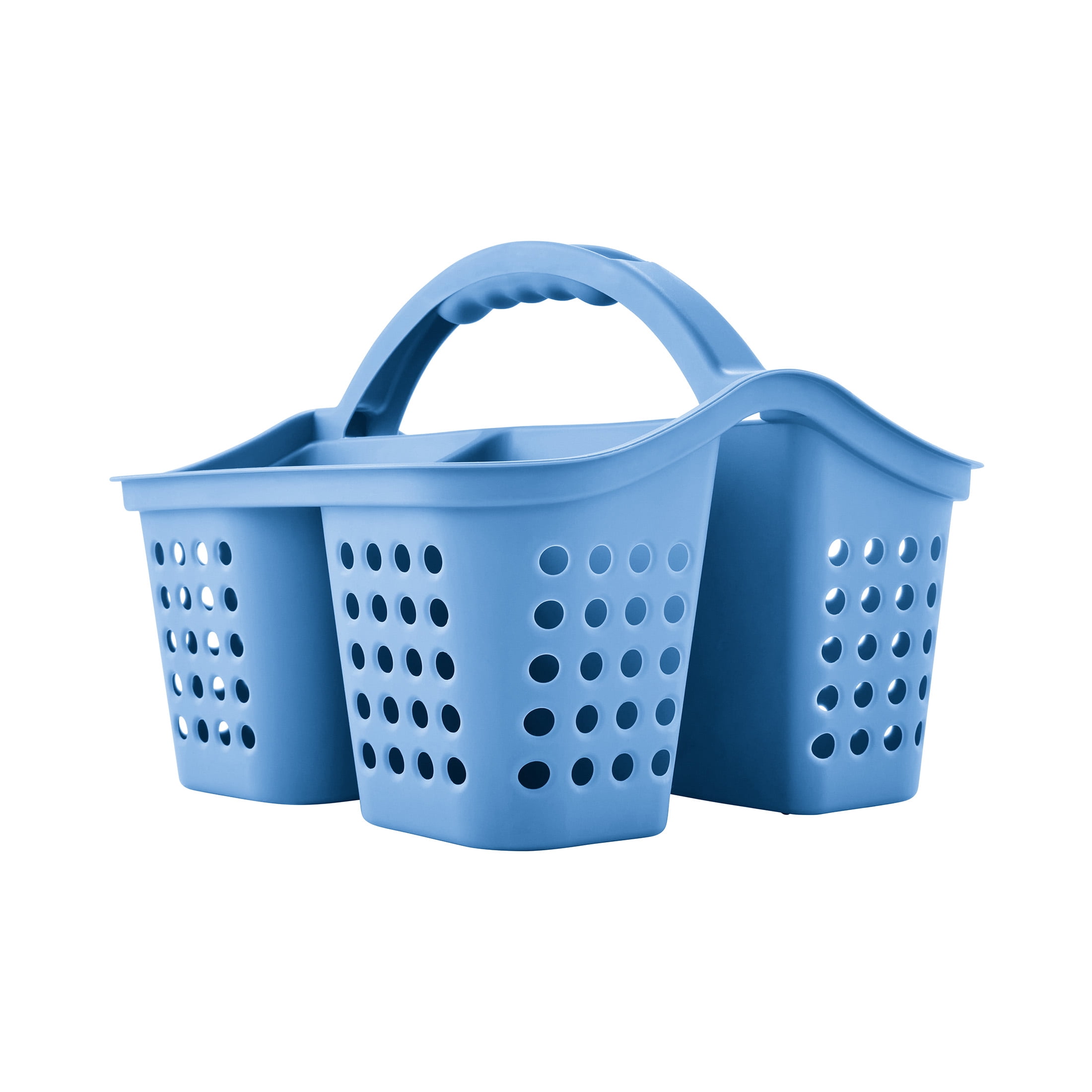 Mainstays by Becky G. & Alejandra Small Portable Shower Caddy, Blue
