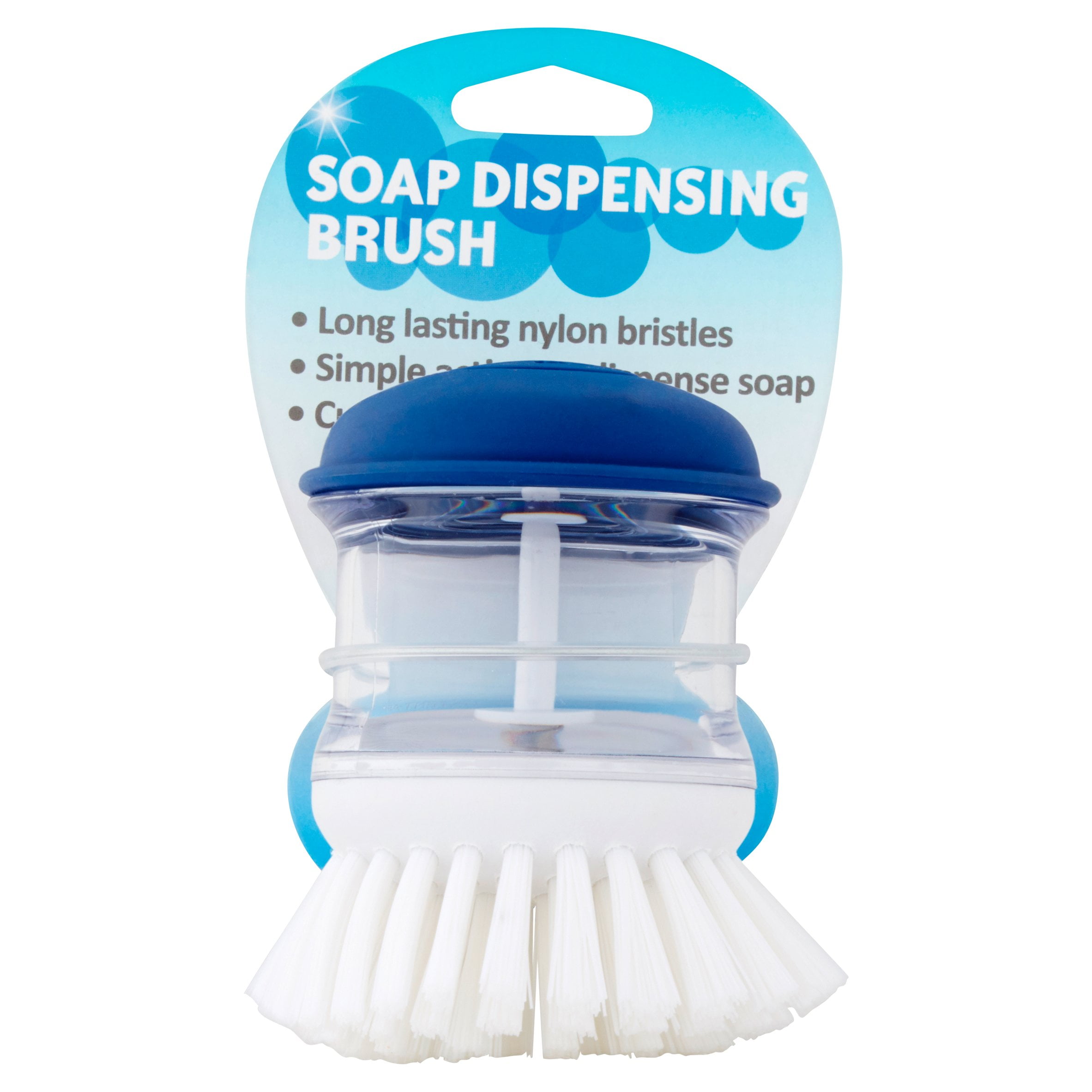 Mainstays Soap Dispensing Pump Palm Brush