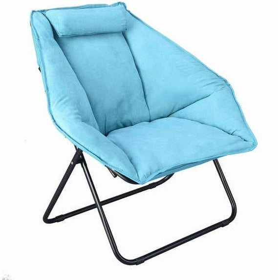 Mainstays Soft Plush Hexagon Chair, Available in Multiple Colors