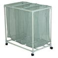 thumbnail interactive-video image 1 of Mainstays Rolling Laundry Sorter Cart with Removable Mesh Bags and Casters, 1 of 19