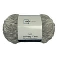 thumbnail image 1 of Mainstays Soft Velvety Yarn, 315 yd, 10.5 oz, Grey, 100% Polyester, 1 of 6