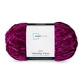 thumbnail image 1 of Mainstays Soft Velvety Yarn, 315 yd, Magenta Purple, 100% Polyester, 1 of 4