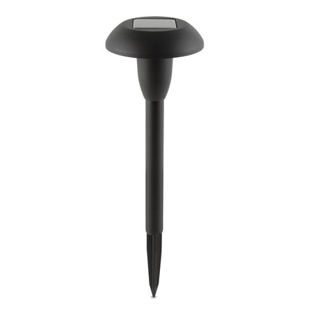 Mainstays Solar Powered Modern Dome LED Path Light and Landscape Light, 12 Lumens